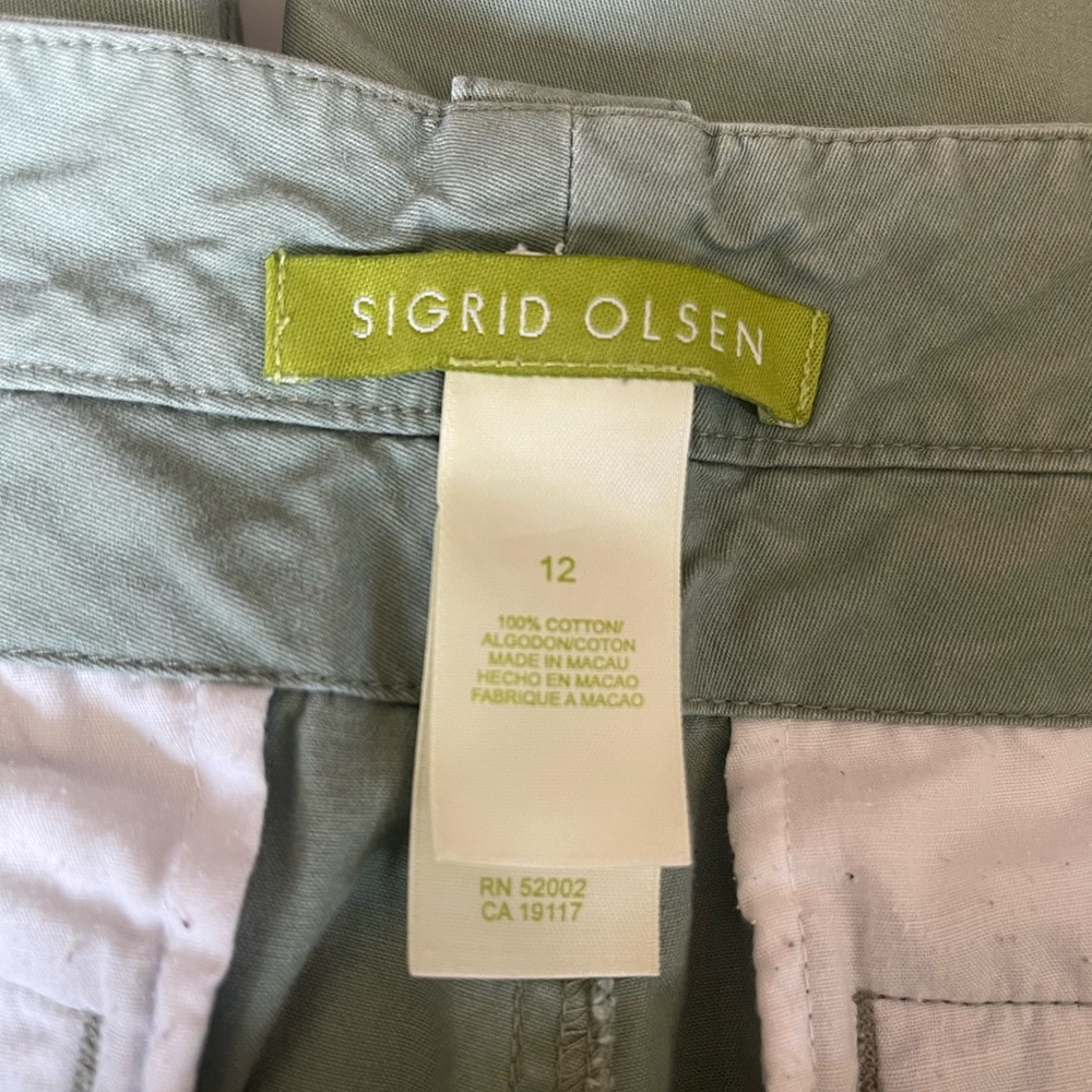 Capri crop pants by Sigrid Olsen size 12 - Picture 4 of 4